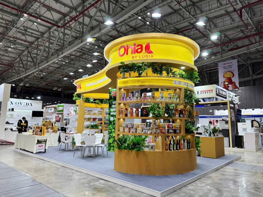 Thiết kế và thi công gian hàng Barasil, Miratog, Ohla Lương Gia, Tân Nhất Hương, HMA tại Triển lãm Food & Hotel 2026