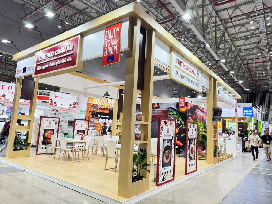 Thiết kế và thi công gian hàng Barasil, Miratog, Ohla Lương Gia, Tân Nhất Hương, HMA tại Triển lãm Food & Hotel 2026