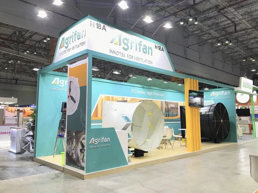  Designing and Constructing Agrifan booth at Vietstock 2023