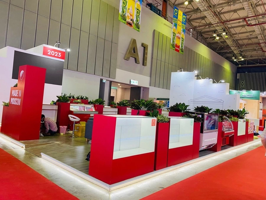 Designing and Constructing MEC Booth at VietFood HCM 2023