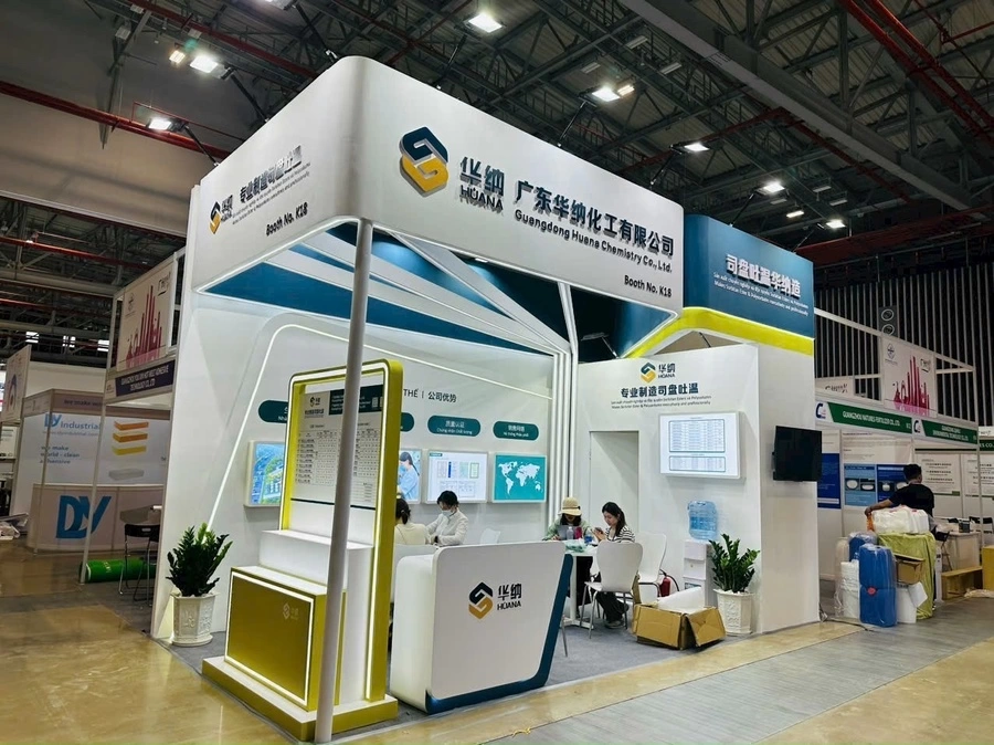  Designing and Constructing GHC booth and Yongguan booth at Vinachem Expo 2023
