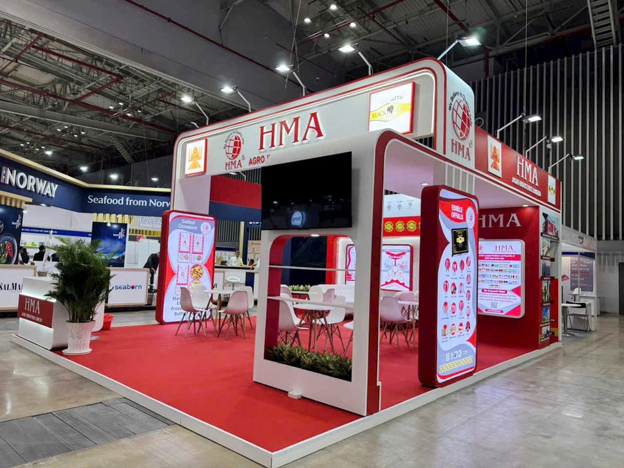 Thiết kế và thi công gian hàng Barasil, Miratog, Ohla Lương Gia, Tân Nhất Hương, HMA tại Triển lãm Food & Hotel 2026