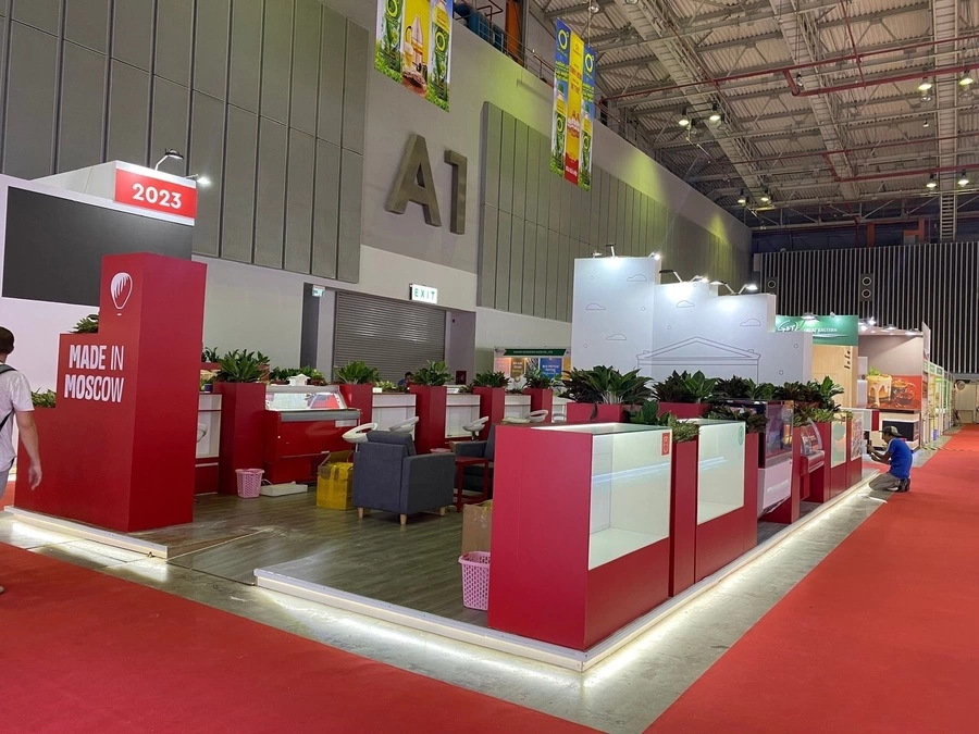Designing and Constructing MEC Booth at VietFood HCM 2023